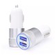  Car Charger Metal Travel Adapter 2 Ports